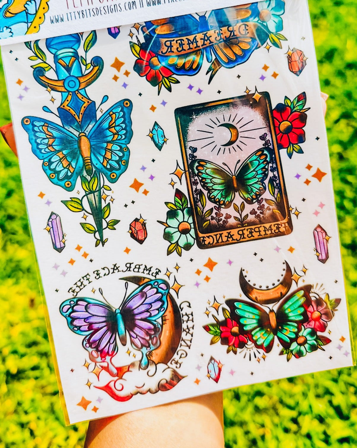 Mystical Butterflies 5x7 Sheets - MOQ 10