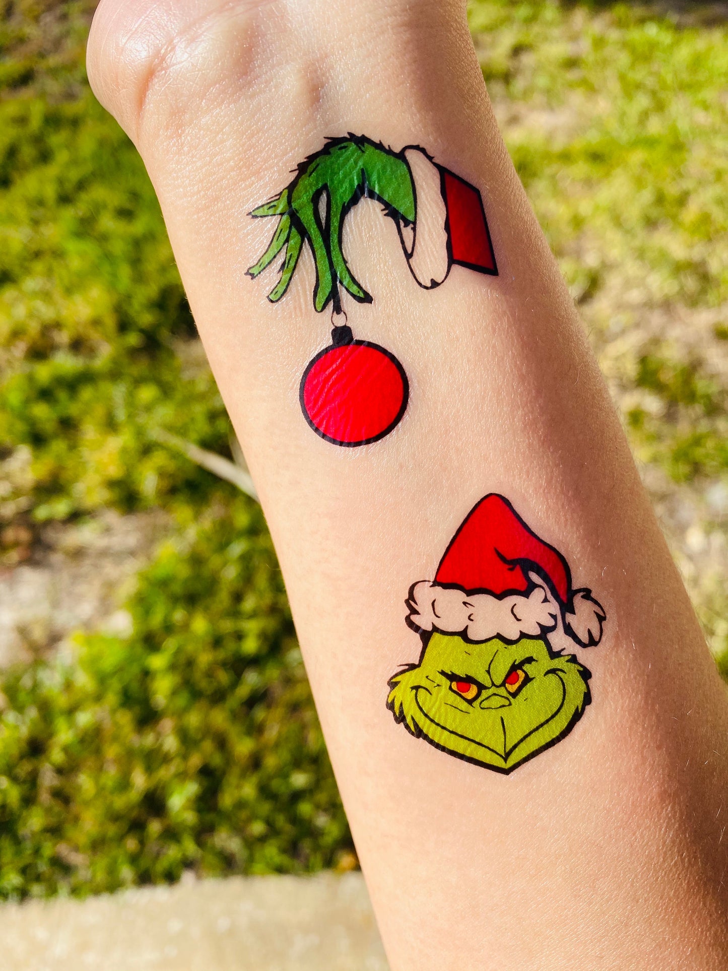 Mean One Temporary Tattoos