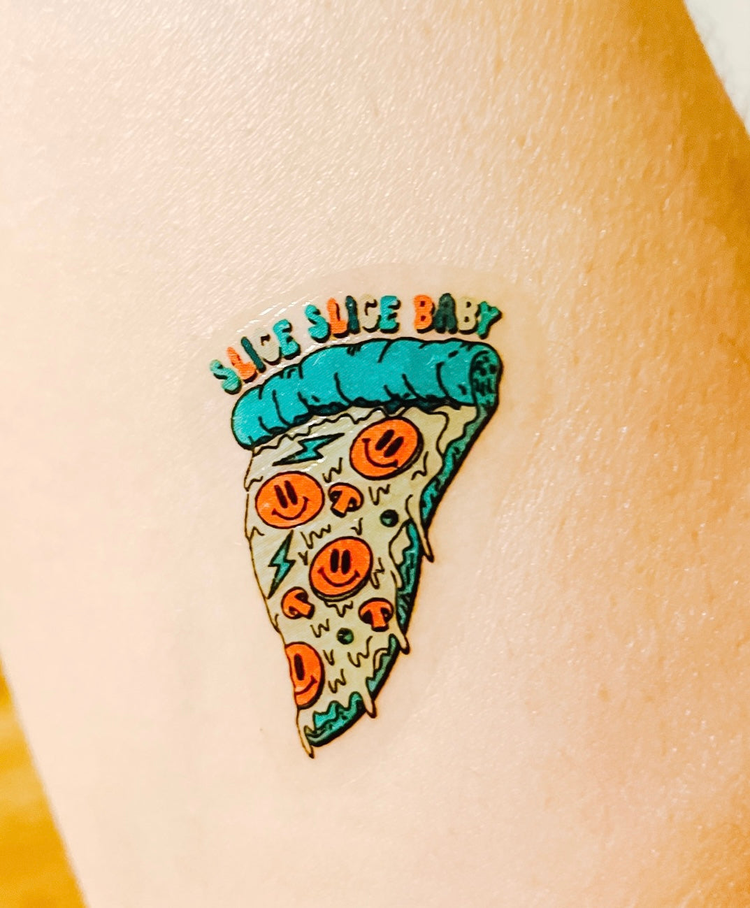 Pizza Slice By Scarlow Digitals Temporary Tattoos