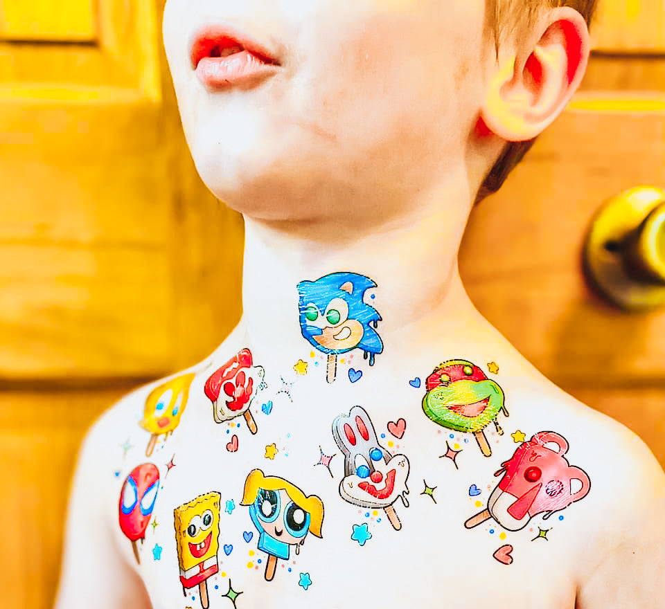 Character Pops 5x7 Sheets - MOQ 10