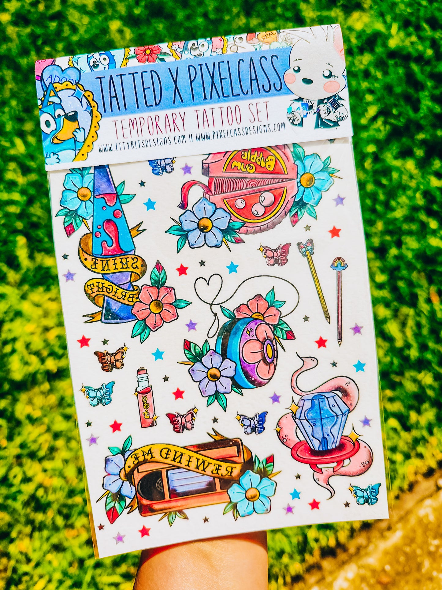 Nostalgic 90s 5x7 Sheets - MOQ 10