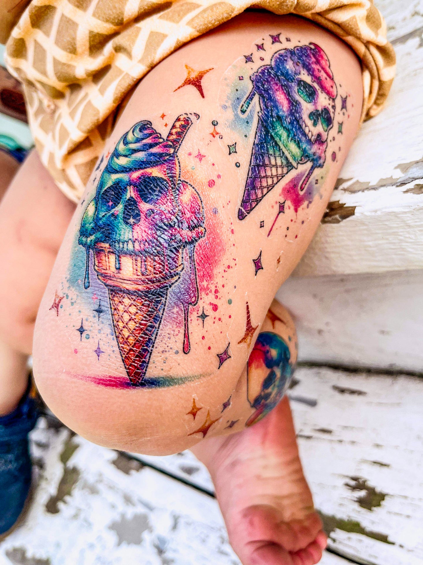 Skellie Ice Creams 5x7 Sheets - MOQ 10