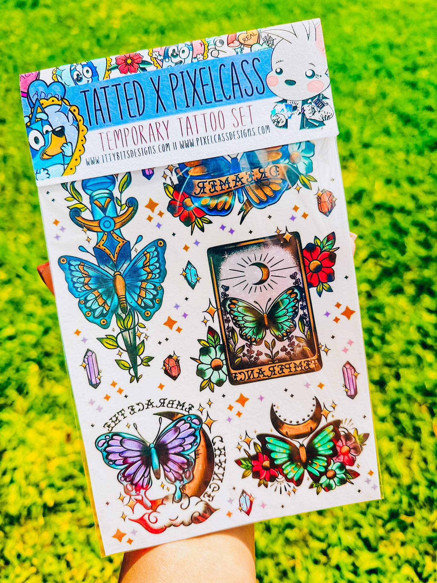 Mystical Butterflies 5x7 Sheets - MOQ 10