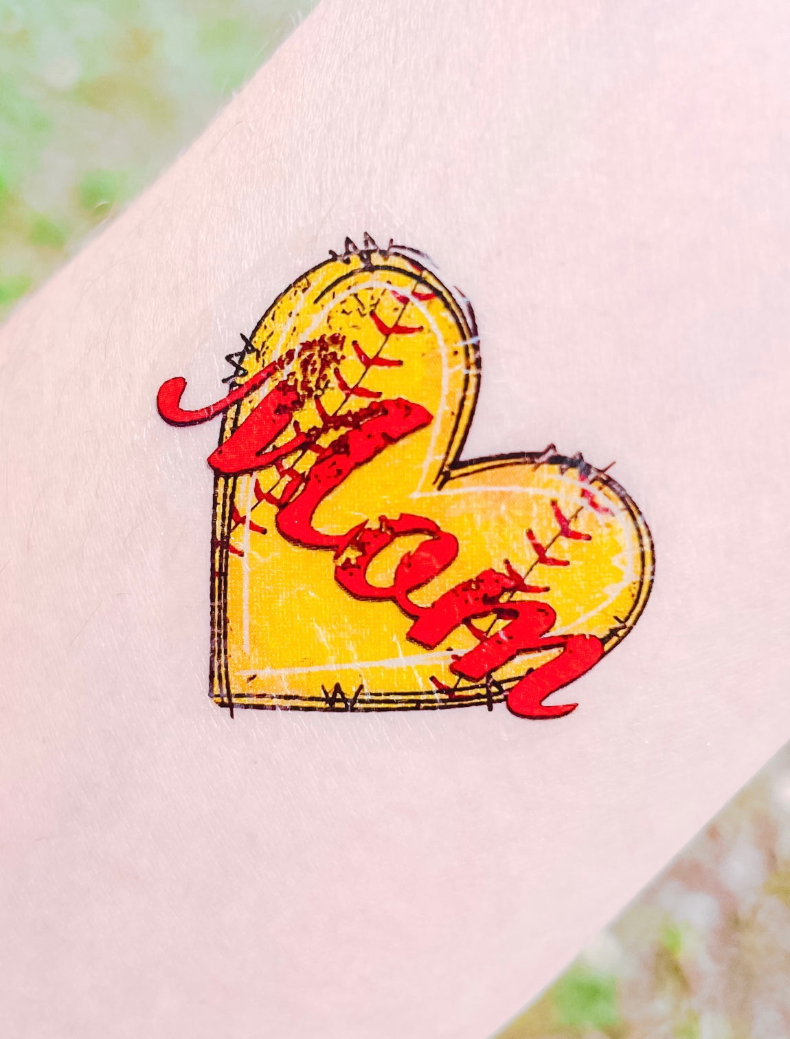 Softball Mom Temporary Tattoos - Sheet of 35