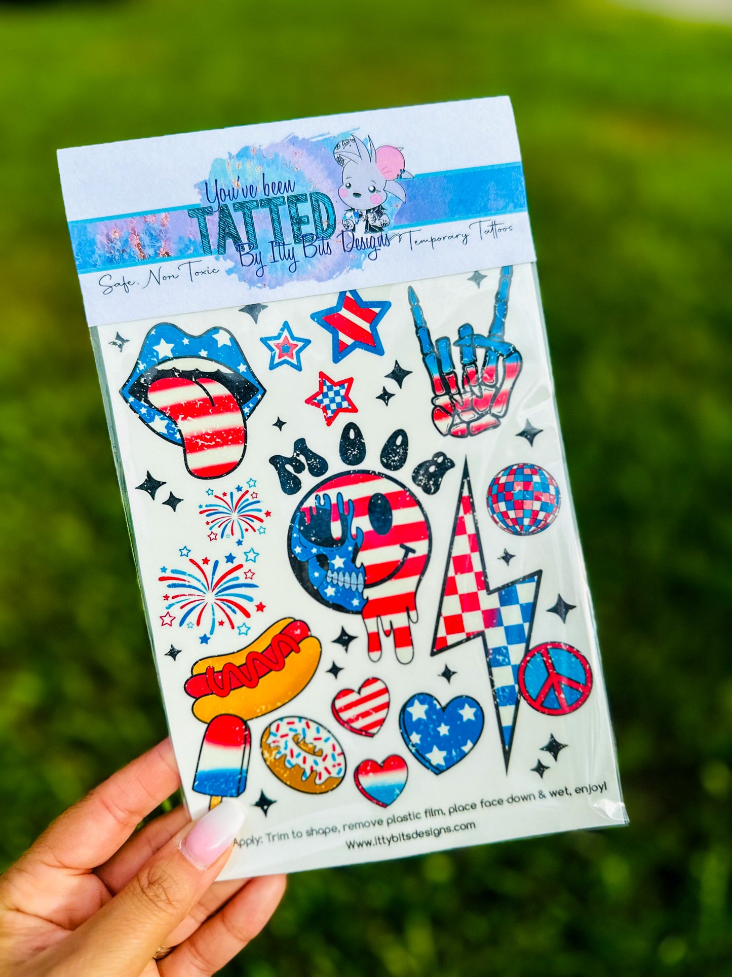 4th Of July 5x7 Sheets - MOQ 10
