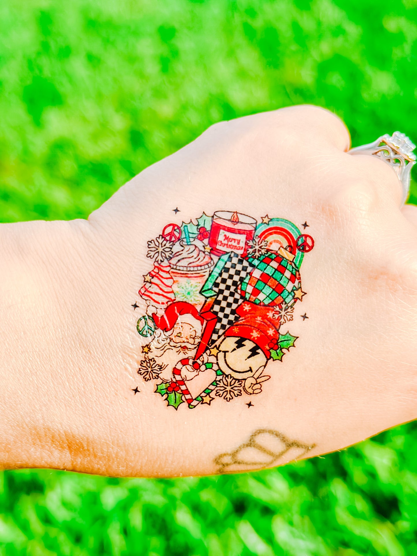 All Things Christmas Temporary Tattoos