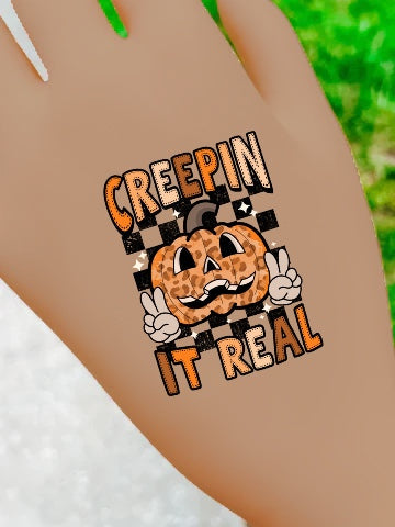 Creepin’ It Real Temporary Tattoos