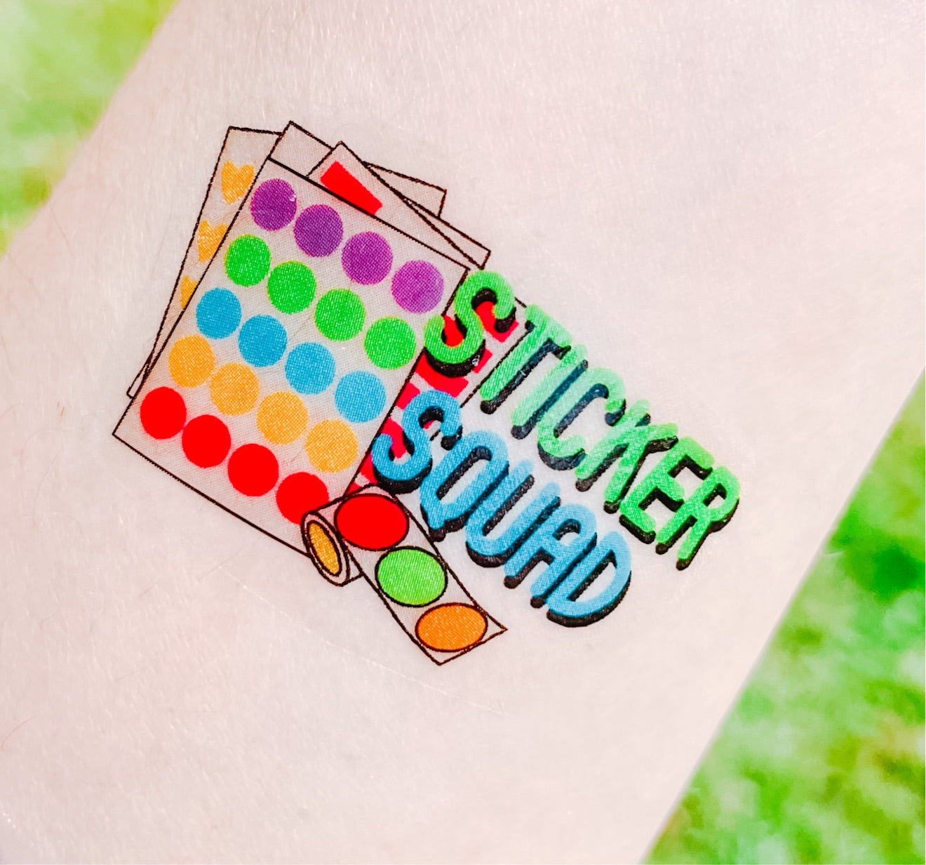 Sticker Squad Temporary Tattoos