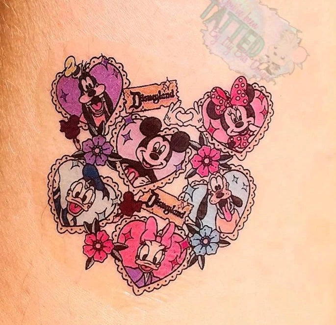 Magical Friends By Pixelcass Temporary Tattoos