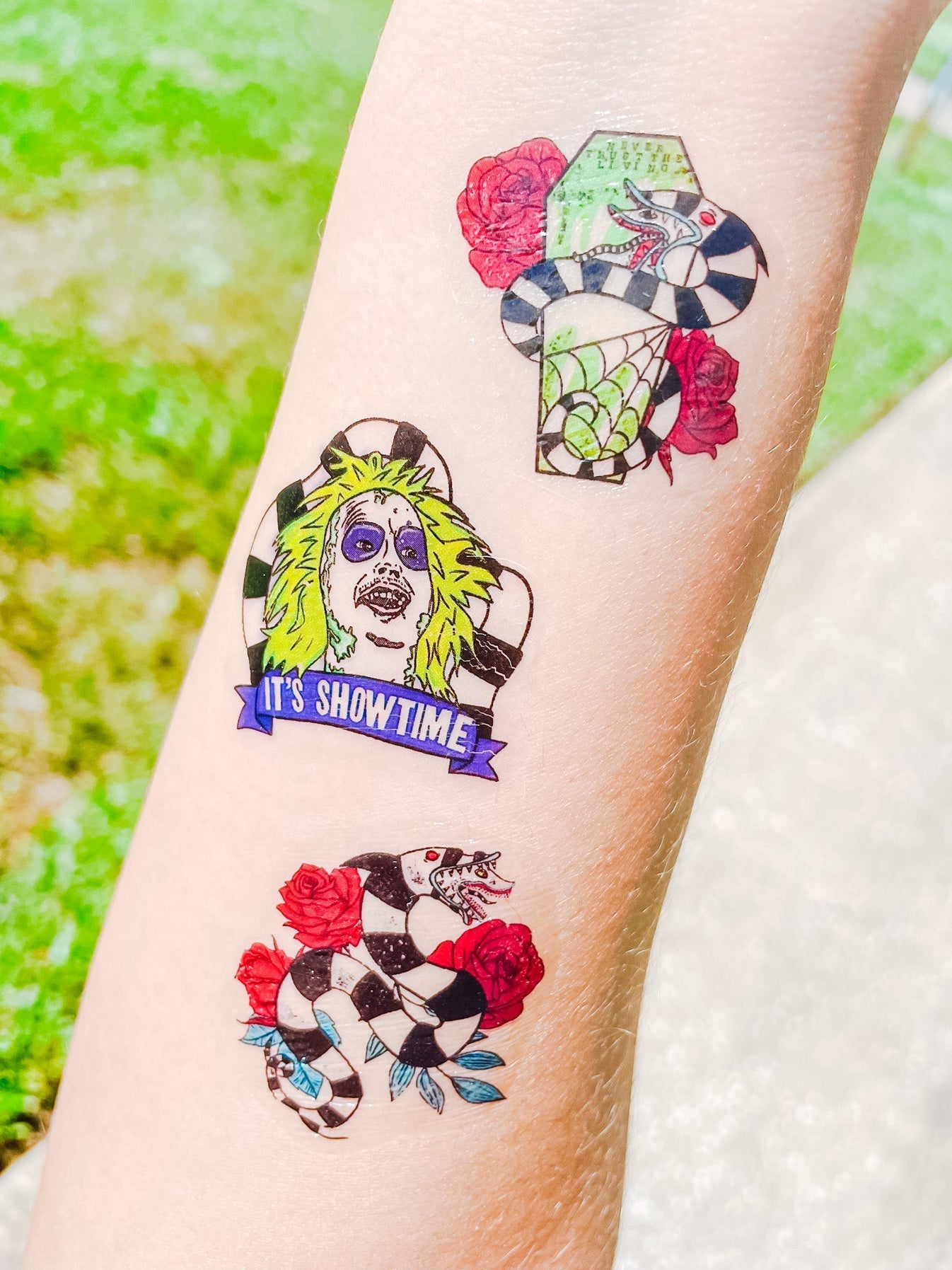It’s Showtime Temporary Tattoos