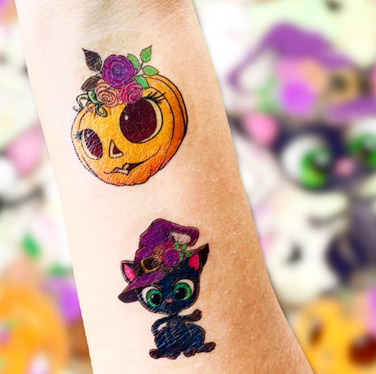 Halloween Cuties Temporary Tattoos