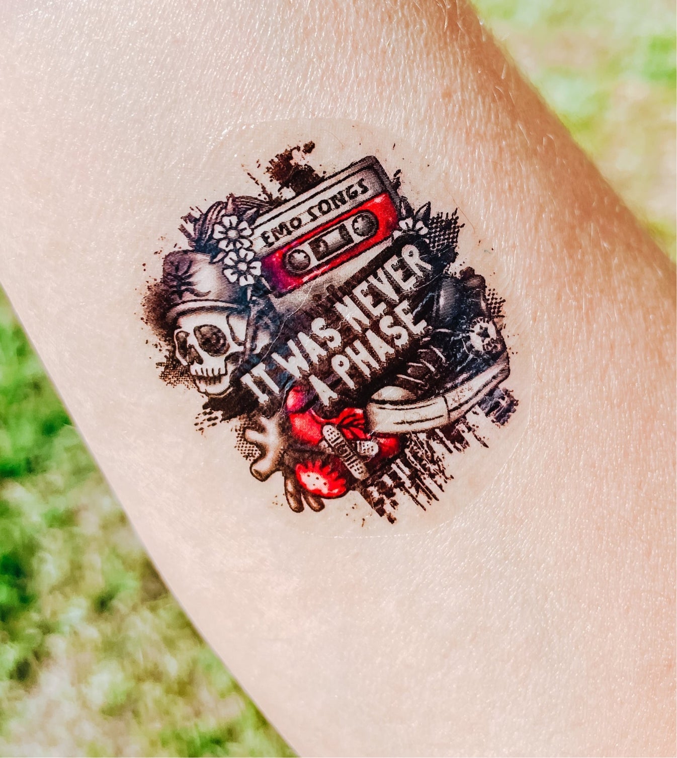 Emo Phase By Milkteef Designs Temporary Tattoos