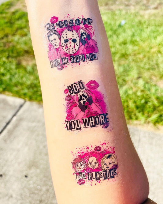 You’re Like, Really Scary By Sissy’s Doodles Temporary Tattoos