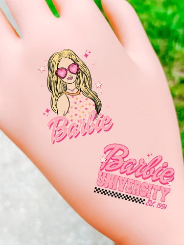 Barbie Girl Temporary Tattoos