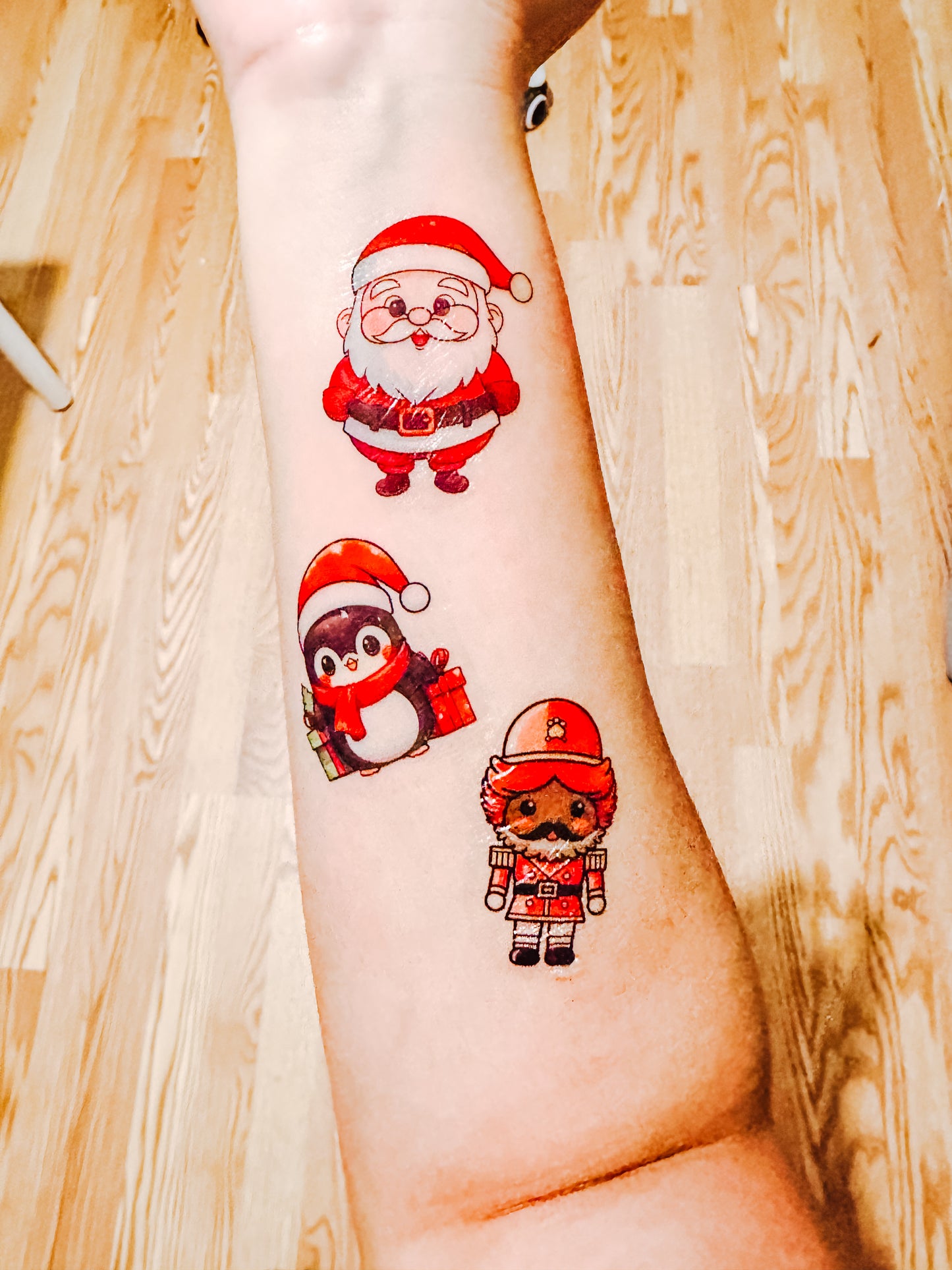 The Cutest Christmas Temporary Tattoos