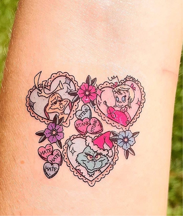 Mean One Love Temporary Tattoos