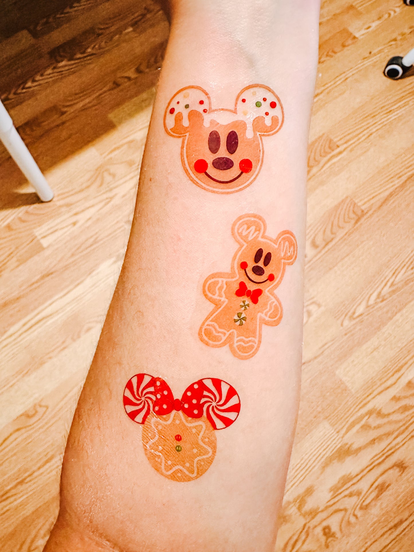 Magical Gingerbreads Temporary Tattoos